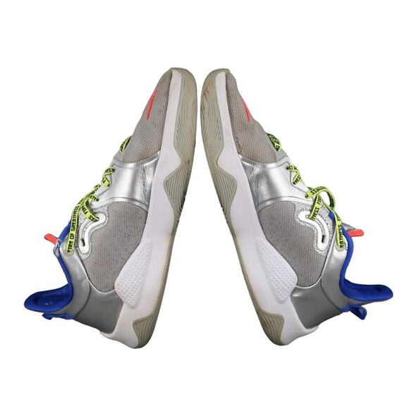 Nike Shoes Mens 11.5 Sneakers Athletic Trainer PG 5 Clippers Metallic Basketball - Picture 9 of 13